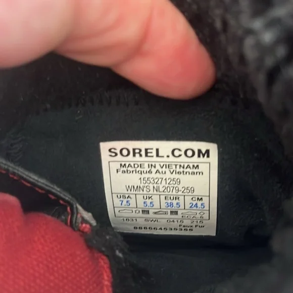 Sorel Boots Size 7.5 - Picture 7 of 9